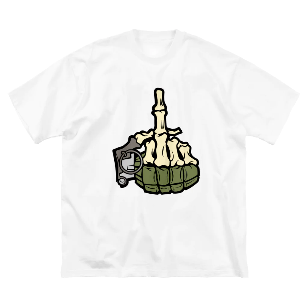El PinoのFinger Grenade / traditional ビッグシルエットTシャツ