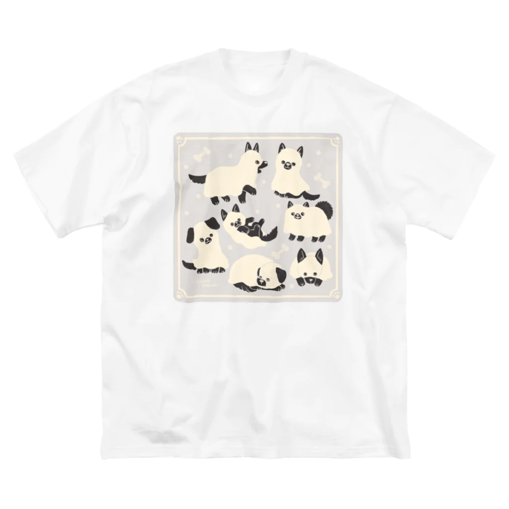 すずきいときちのGhost dog ビッグシルエットTシャツ