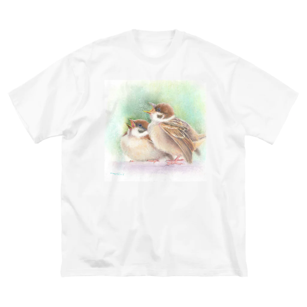 中村友美🐝イラストレーターのちょーだいちょーだい（大） Big T-Shirt