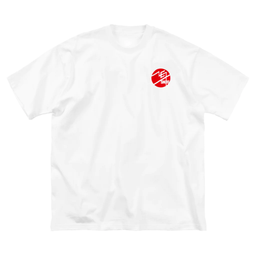 ガレージジャックのゴットデムロゴ/両面プリント Big T-Shirt