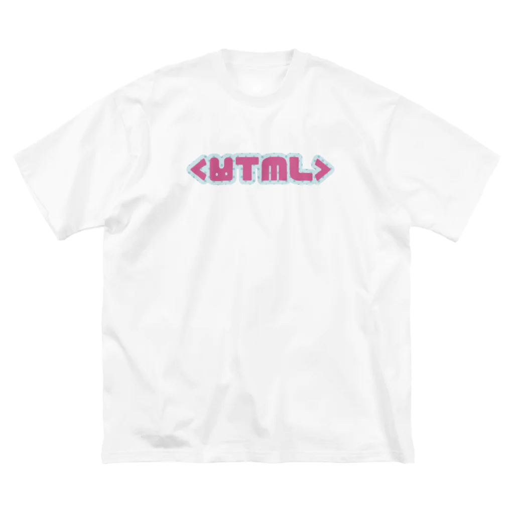 USAGI DESIGN -emi-のうさHTML ビッグシルエットTシャツ