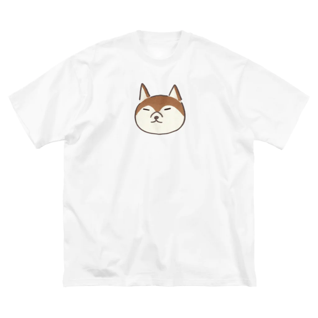 十姉妹のｽﾝ…とした犬 ビッグシルエットTシャツ