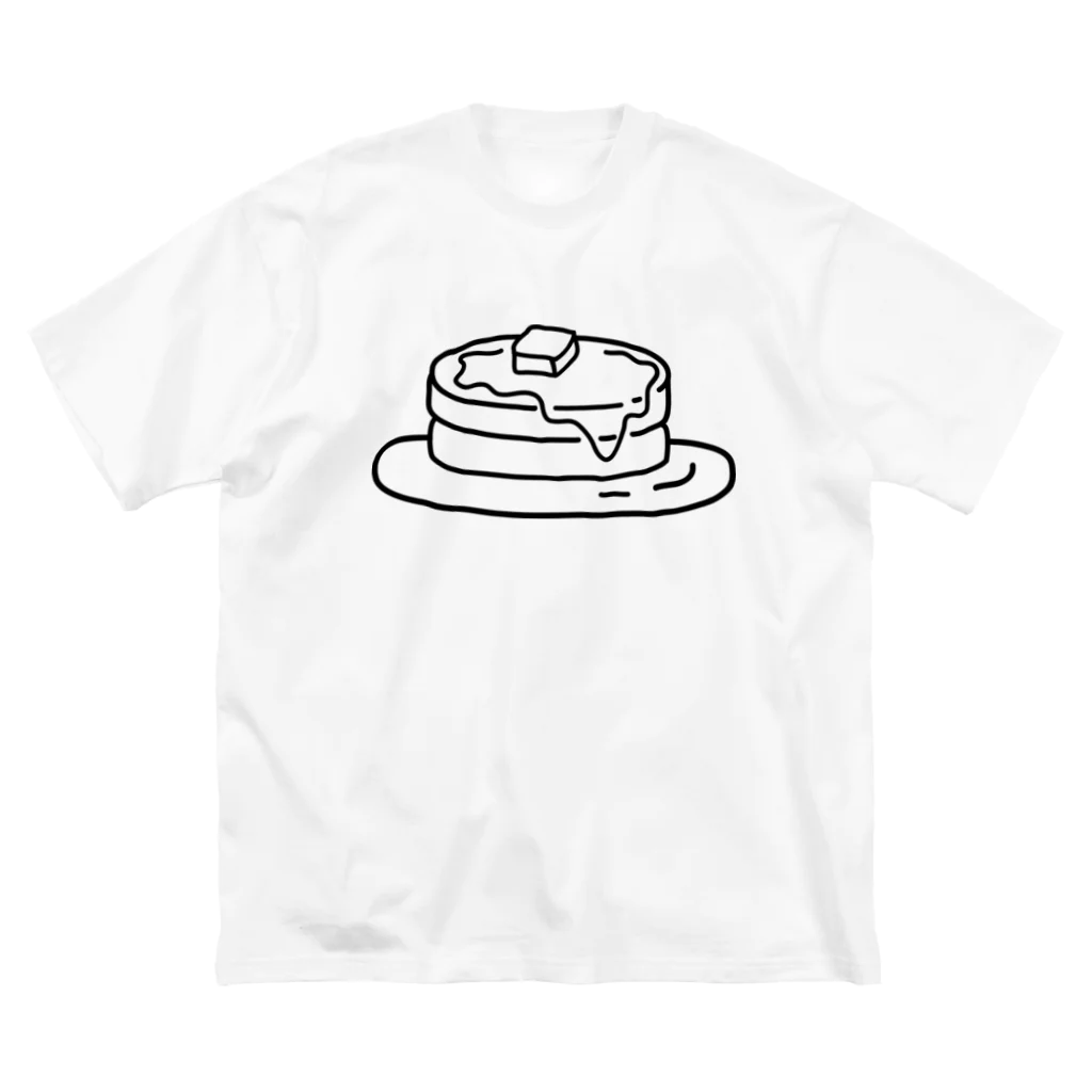 ぷるんぷるんストアのシロップとろとろパンケーキ ビッグシルエットTシャツ