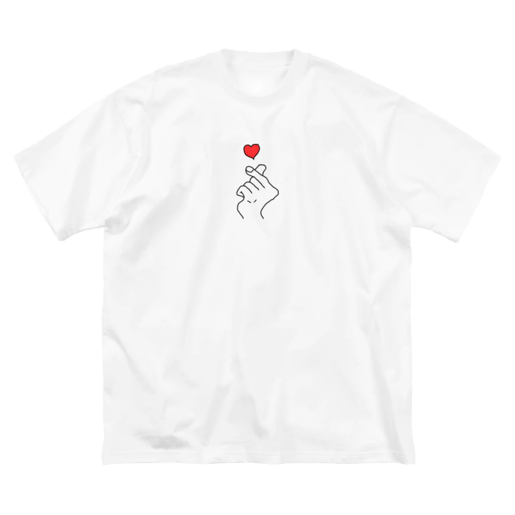 KHRのきゅんT RED ビッグシルエットTシャツ