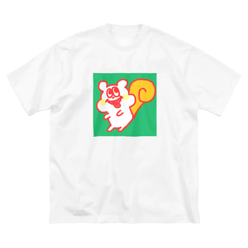 maru_taroの渋リッスくん ビッグシルエットTシャツ