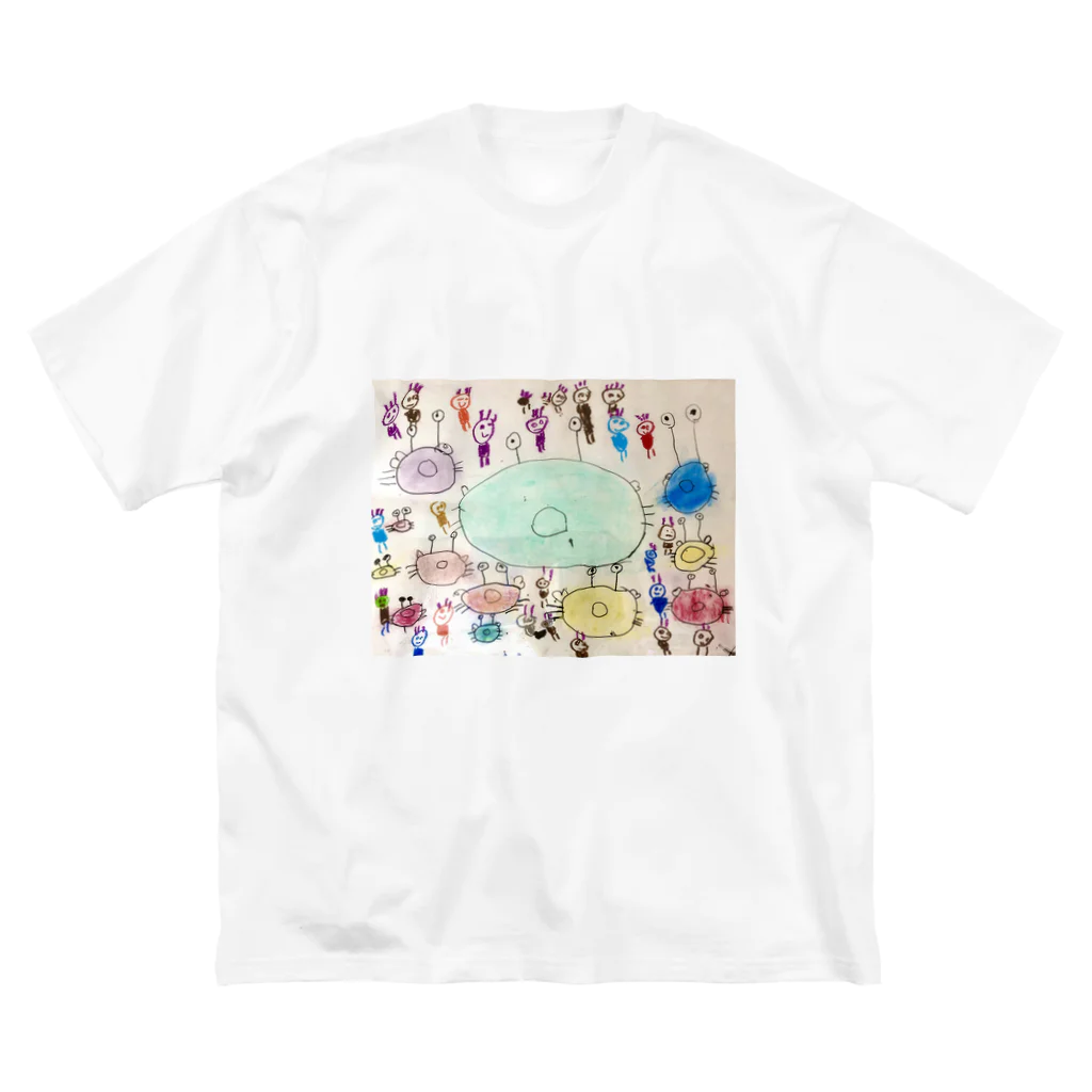 カツヌマ子のカニ Big T-Shirt