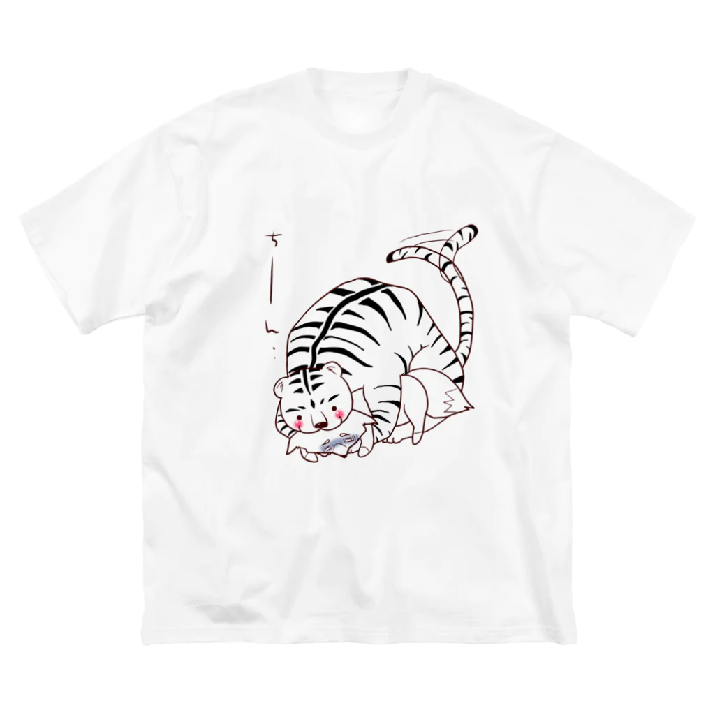 Lani＊Lani-online shop-のトラの威を借りきれてない狐。その③ Big T-Shirt