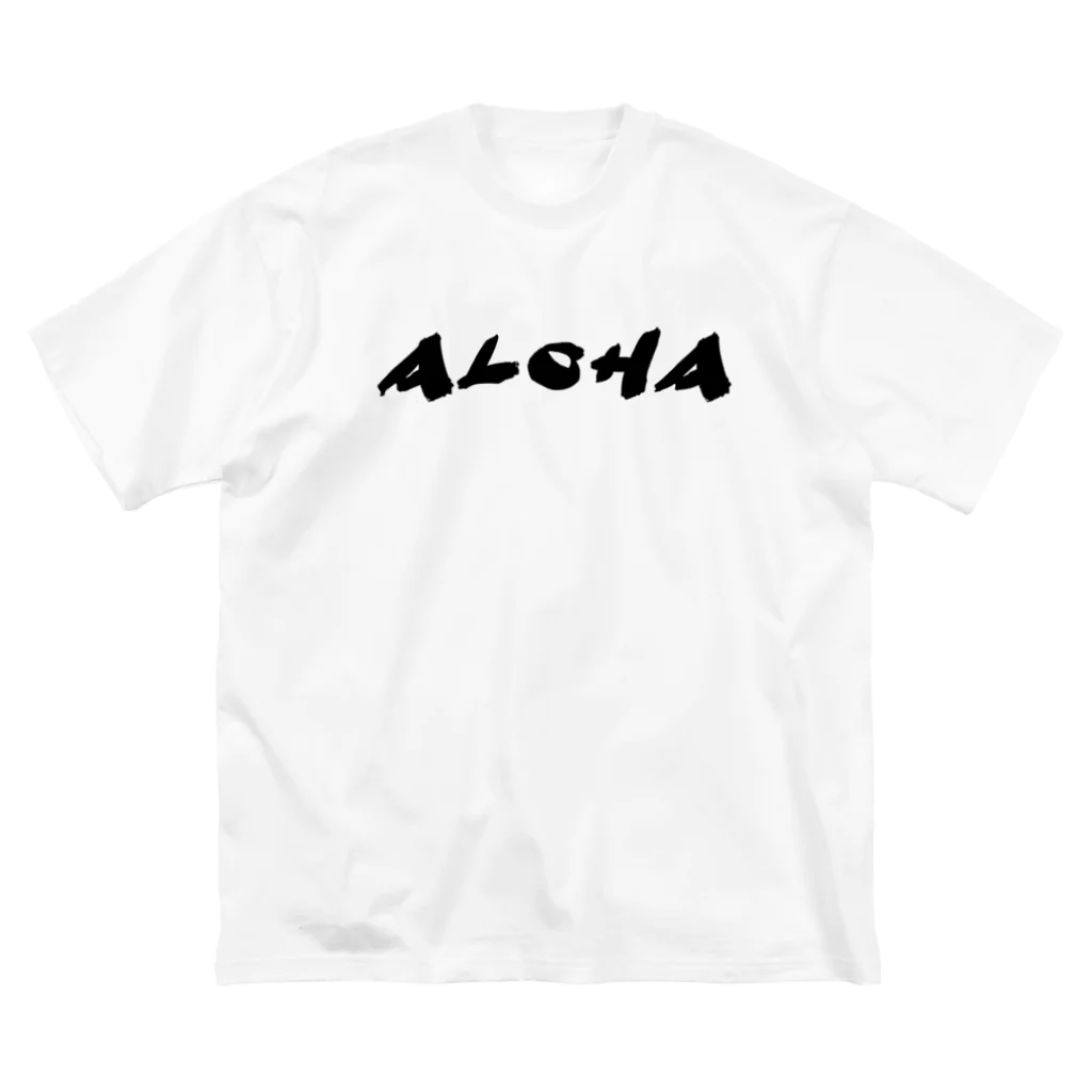 TSUBASAのALOHA ビッグシルエットTシャツ