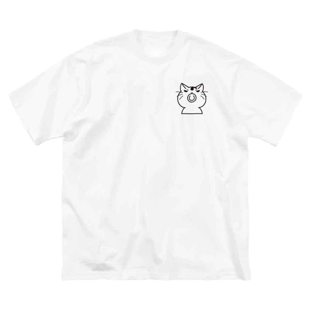 Romancan(ロマン缶)のBABY CAT(ばぶねこ！） ビッグシルエットTシャツ