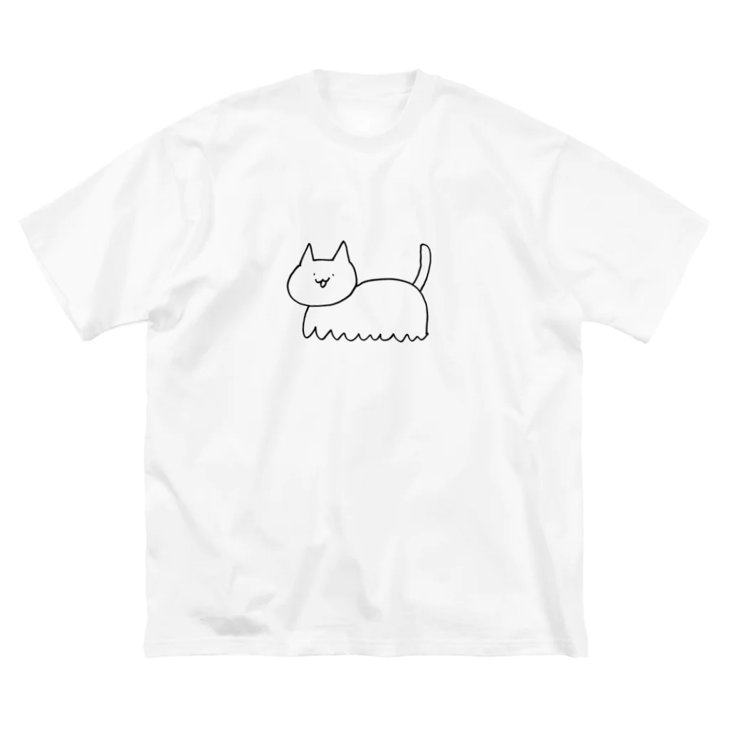 ohonoのおいかわねこ ビッグシルエットTシャツ