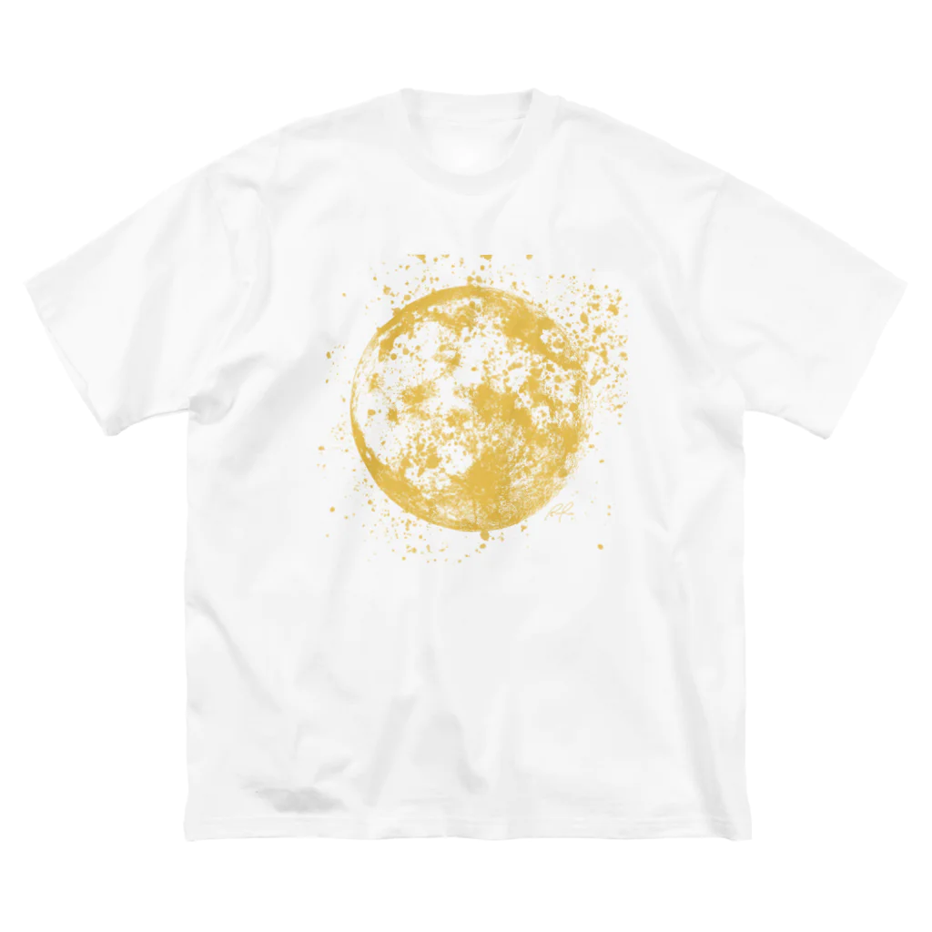 Atelier PanReoのMOON / splash ビッグシルエットTシャツ