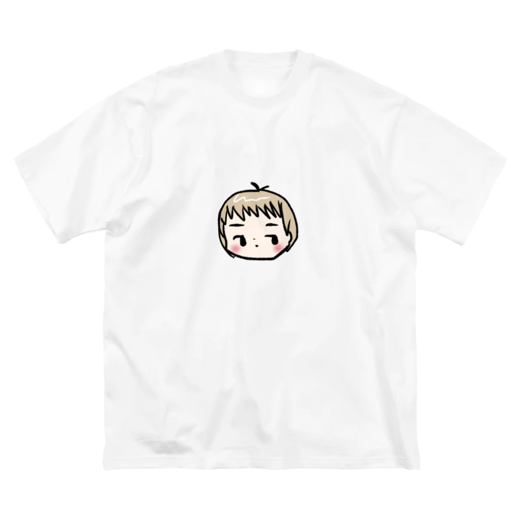 天ぷら・故のおんなのこ ビッグシルエットTシャツ