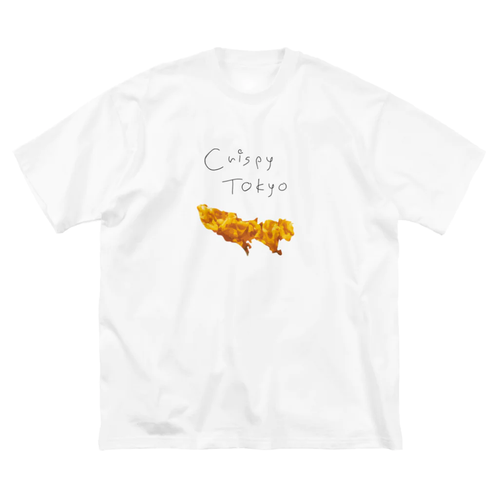 FOOD家のCrispy Tokyo クリスピー×東京 ビッグシルエットTシャツ