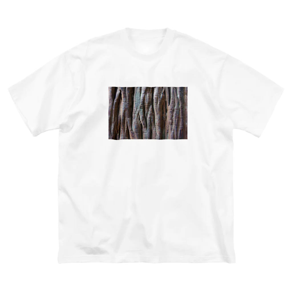 otamasanの木肌 ビッグシルエットTシャツ