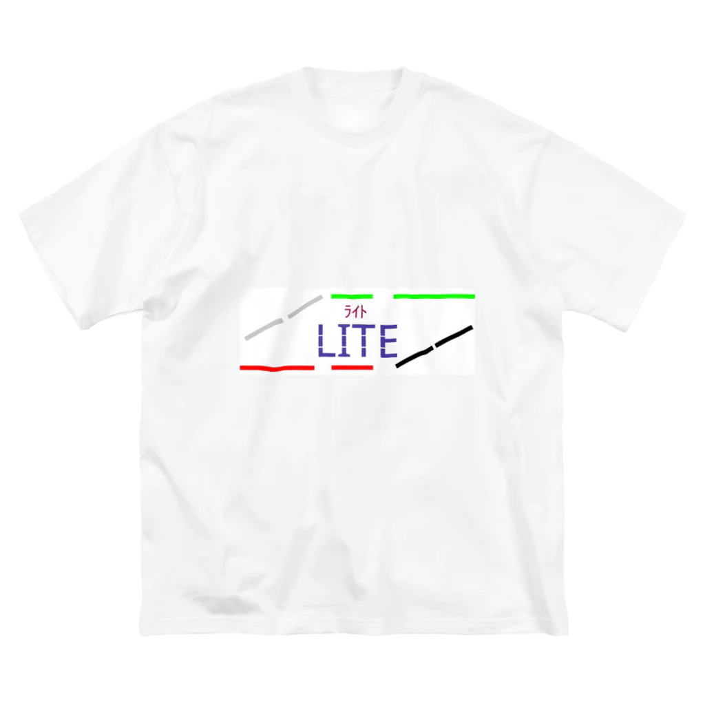 LITE【ﾗｲﾄ】のLITEくんのグッズ ビッグシルエットTシャツ