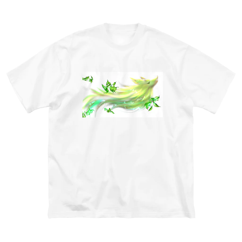 幻想小間絵のビッグシルエットTシャツ