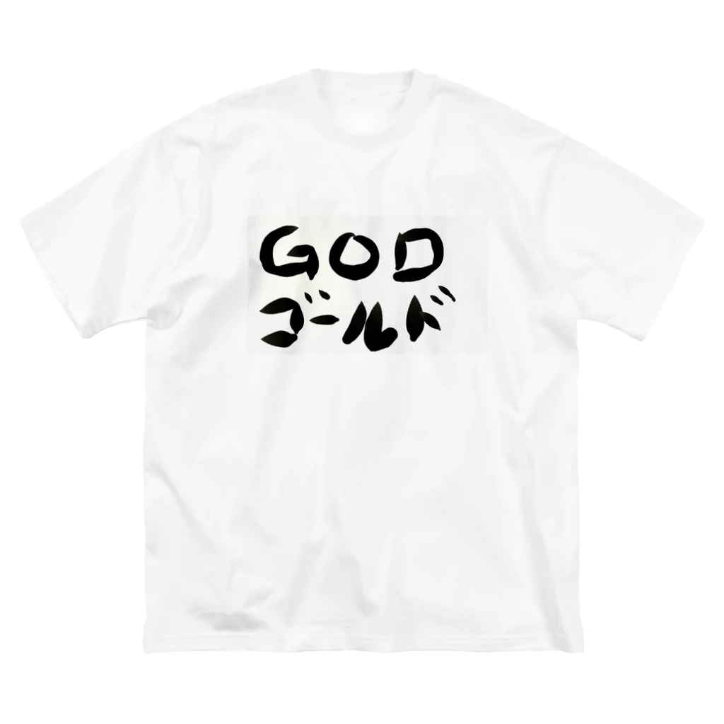 kishi_charoのＧＯＤゴールド ビッグシルエットTシャツ