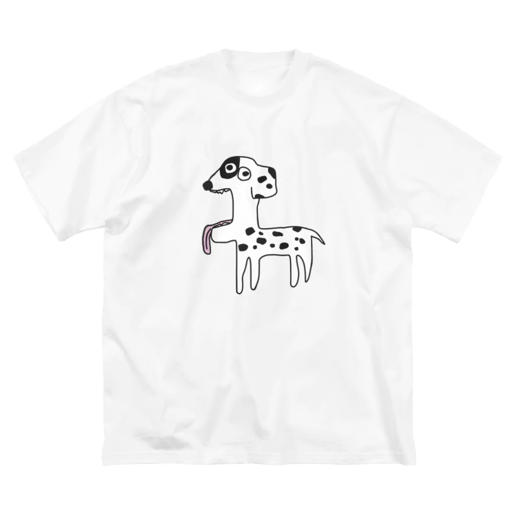 ヒロポン販売所のおかしな犬。1 ビッグシルエットTシャツ