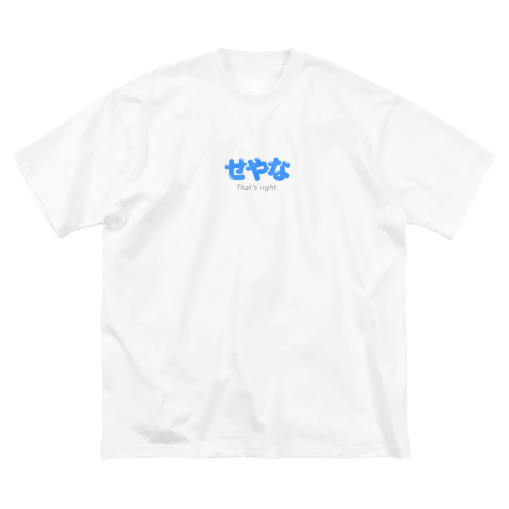 KIYOMI_KIWAMIの関西弁　せやな Big T-Shirt