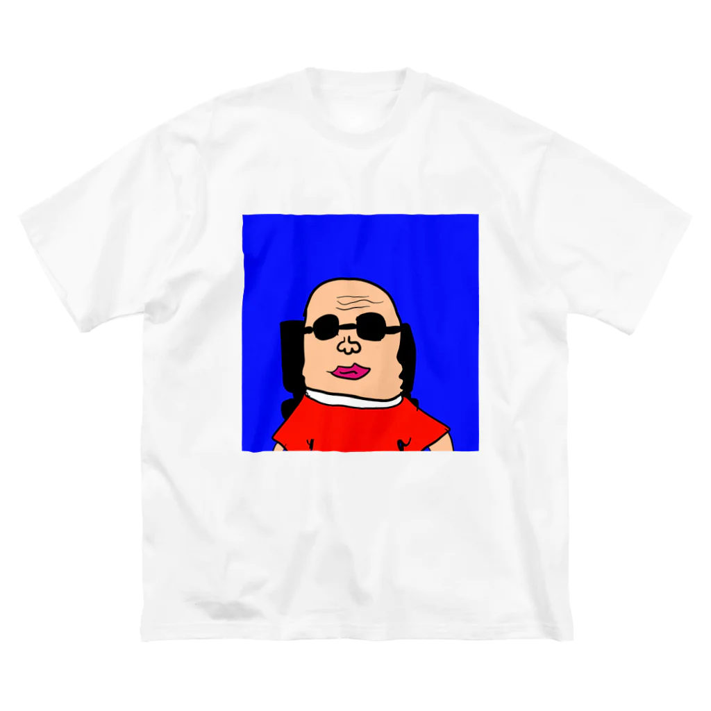 sakurinonoumiso.artのサングラスおじさん Big T-Shirt