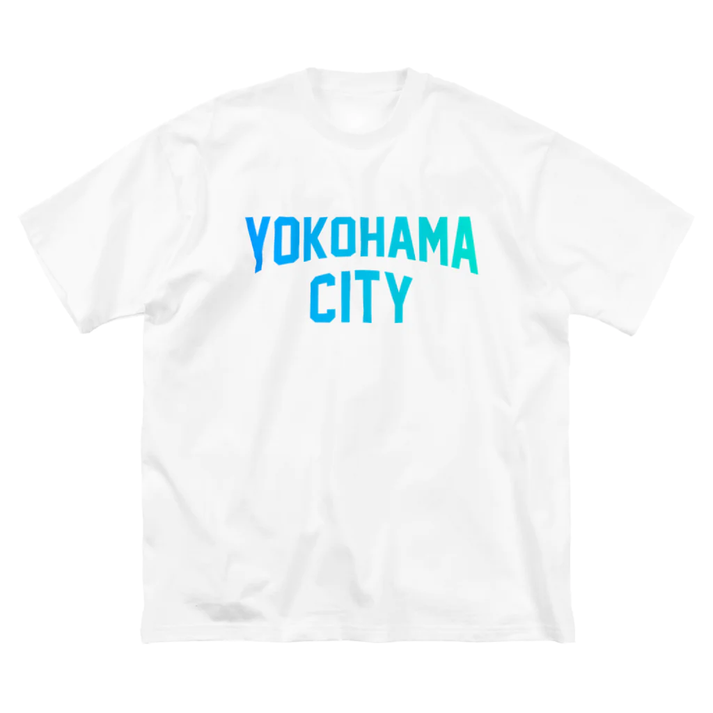 JIMOTOE Wear Local Japanの横浜市 YOKOHAMA CITY Big T-Shirt