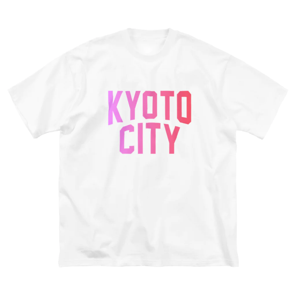 JIMOTO Wear Local Japanの京都市 KYOTO CITY ビッグシルエットTシャツ