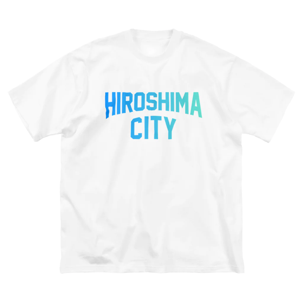 JIMOTO Wear Local Japanの広島市 HIROSHIMA CITY ビッグシルエットTシャツ