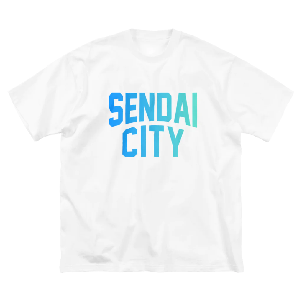 JIMOTOE Wear Local Japanの仙台市 SENDAI CITY ビッグシルエットTシャツ