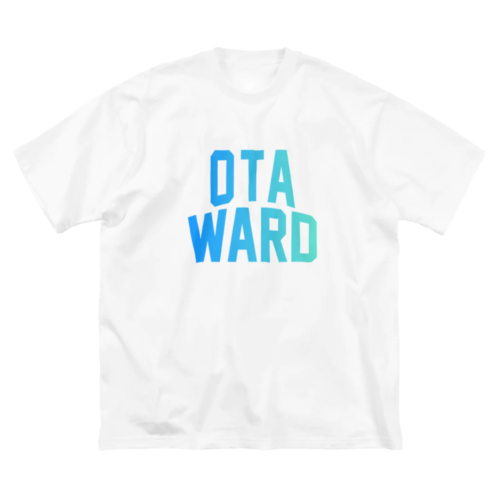 JIMOTO Wear Local Japanの大田区 OTA WARD ビッグシルエットTシャツ