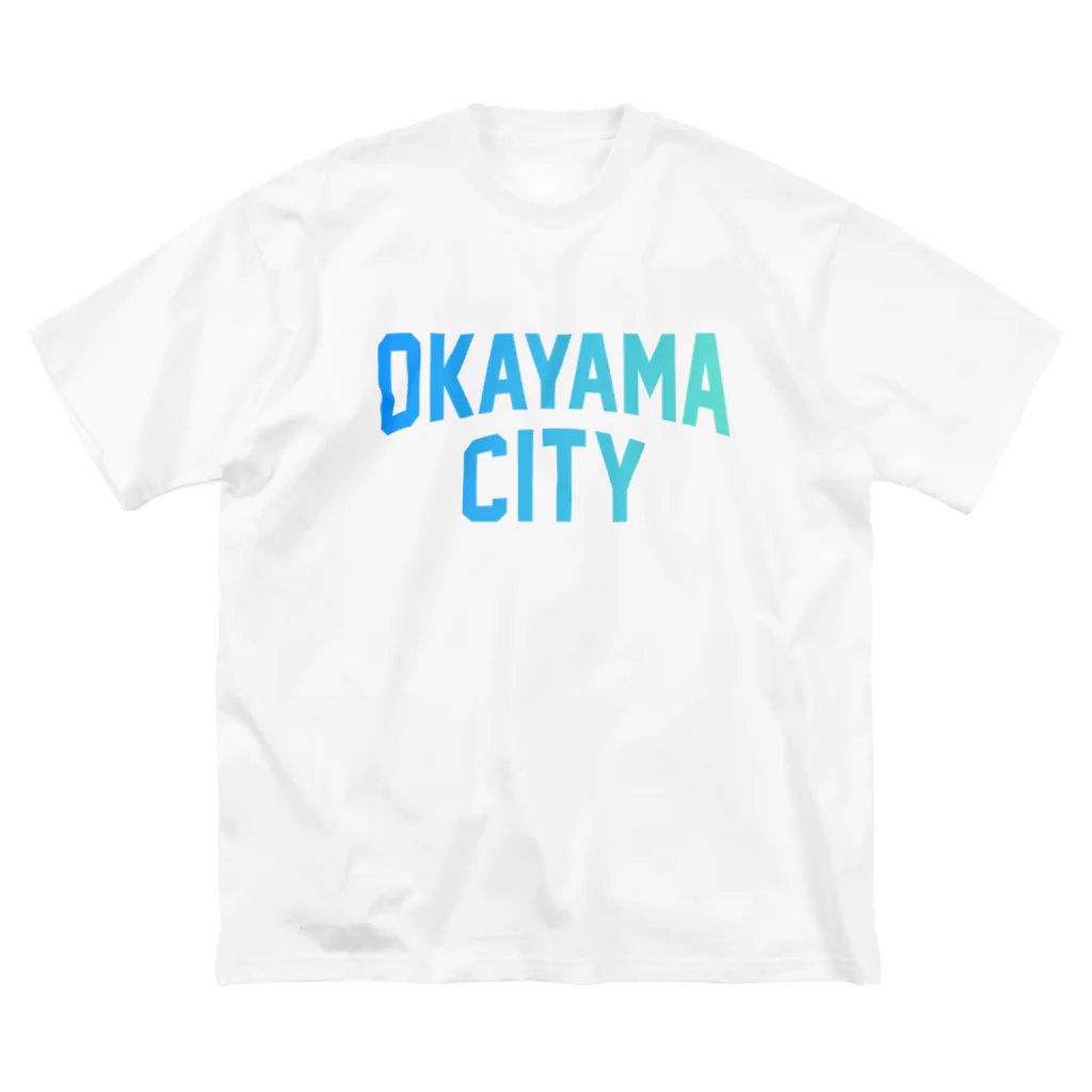 JIMOTOE Wear Local Japanの岡山市 OKAYAMA CITY Big T-Shirt