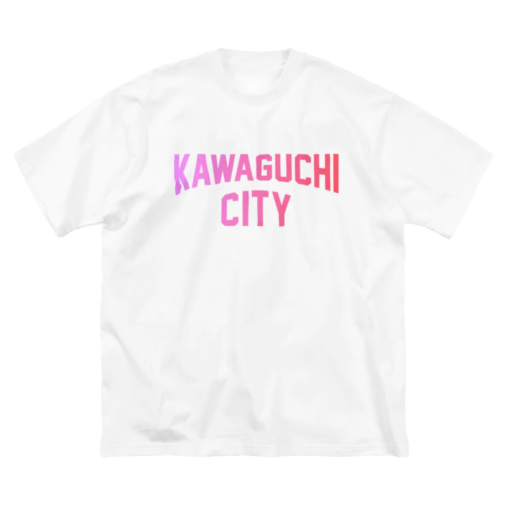 JIMOTOE Wear Local Japanの川口市 KAWAGUCHI CITY ビッグシルエットTシャツ