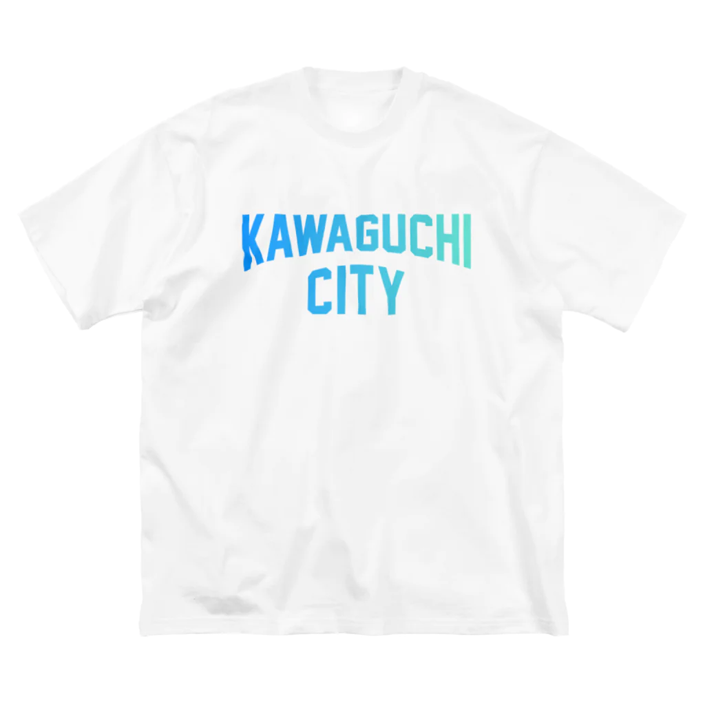 JIMOTOE Wear Local Japanの川口市 KAWAGUCHI CITY Big T-Shirt