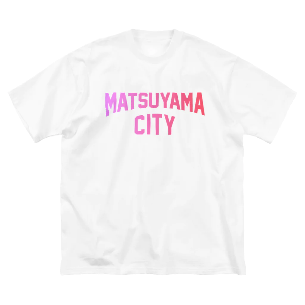 JIMOTOE Wear Local Japanの松山市 MATSUYAMA CITY Big T-Shirt