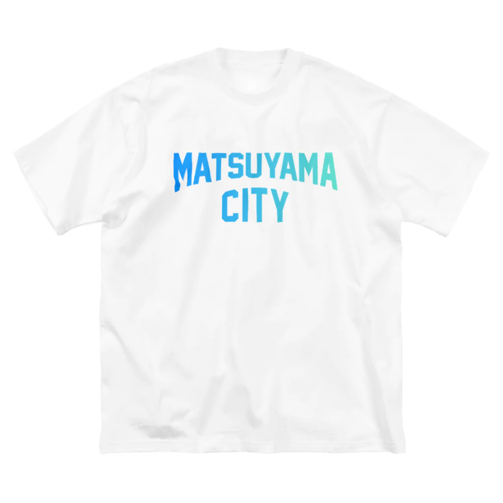 JIMOTO Wear Local Japanの松山市 MATSUYAMA CITY ビッグシルエットTシャツ