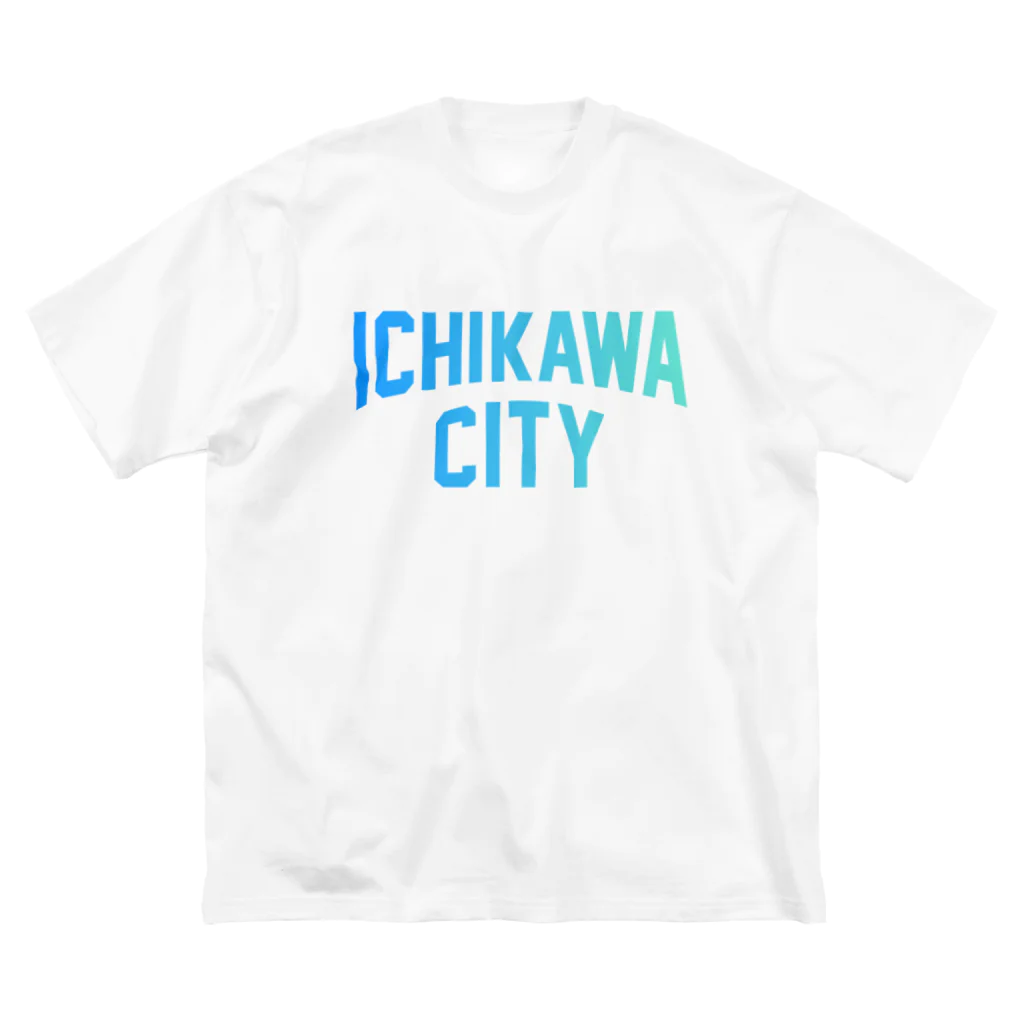 JIMOTO Wear Local Japanの市川市 ICHIKAWA CITY ビッグシルエットTシャツ