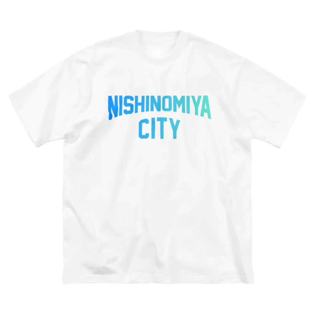 JIMOTO Wear Local Japanの西宮市 NISHINOMIYA CITY ビッグシルエットTシャツ