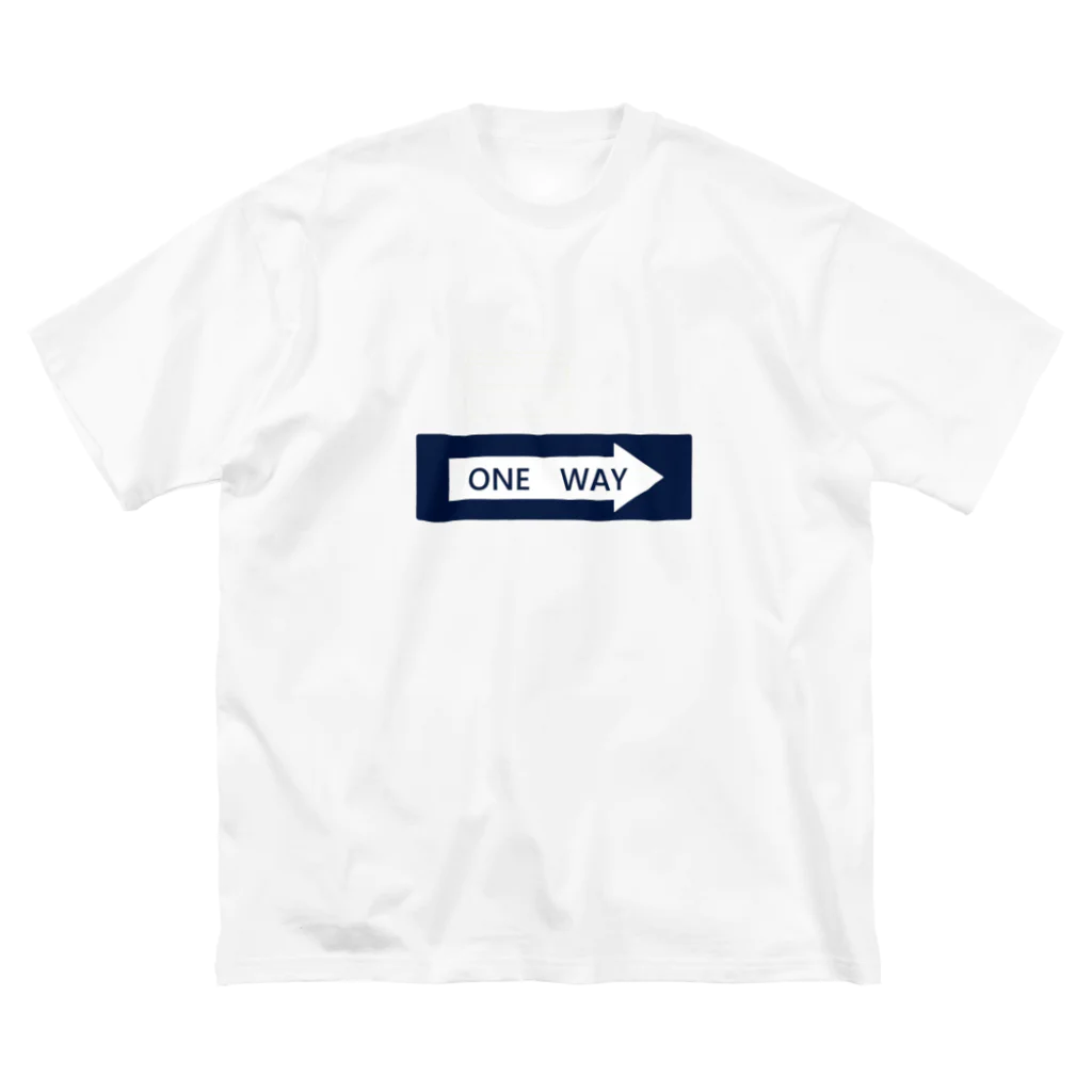 hiramekiのONE WAY Big T-Shirt