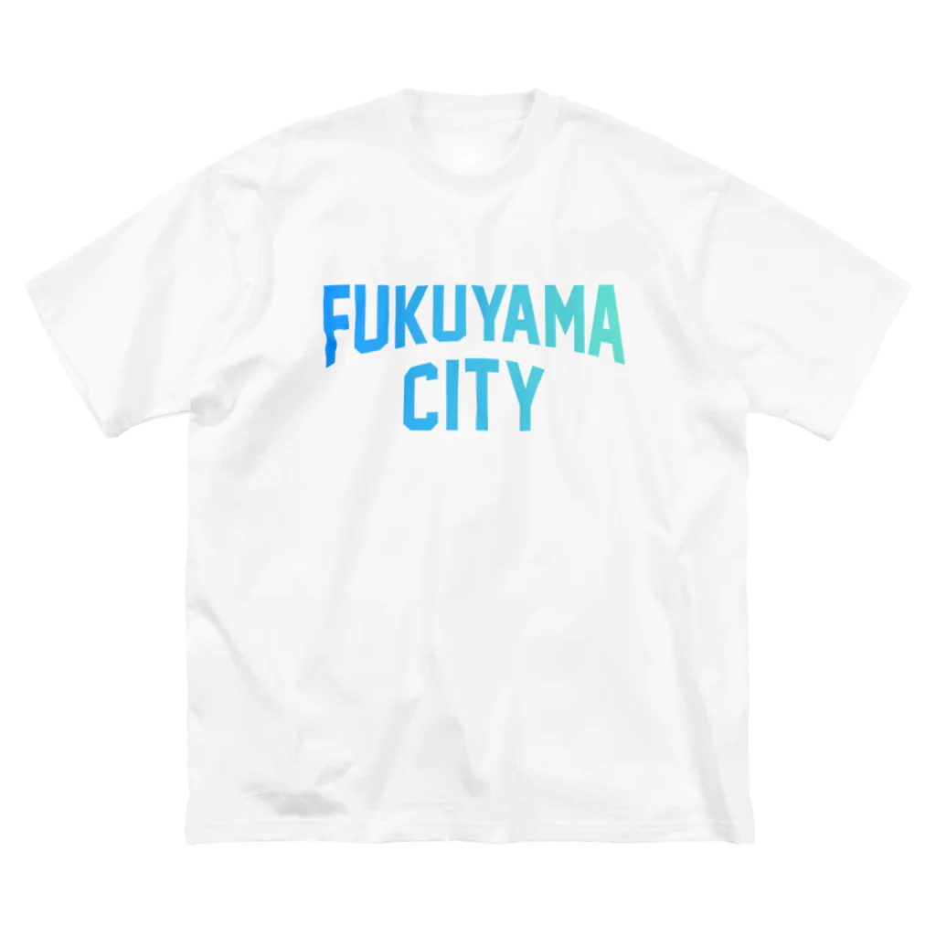 JIMOTO Wear Local Japanの福山市 FUKUYAMA CITY ビッグシルエットTシャツ