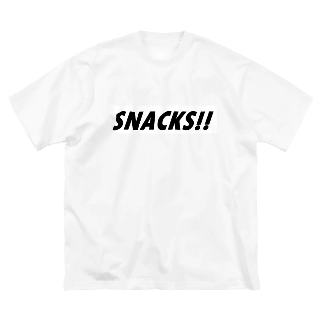 SNACKSのSNACKS!!　001（縦） ビッグシルエットTシャツ