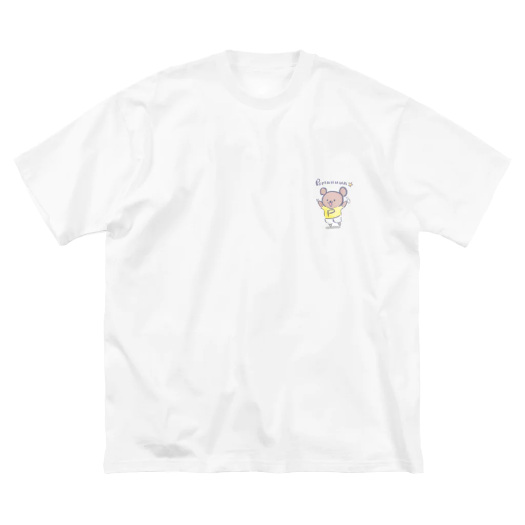 うろんのぽむ〜ん ビッグシルエットTシャツ