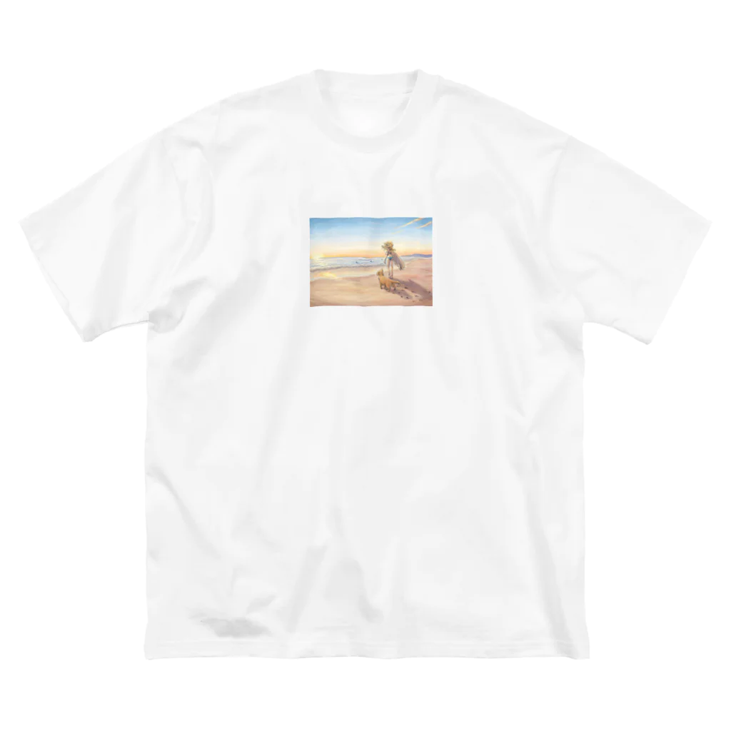 サトウノリコ*のsunrise beach ビッグシルエットTシャツ