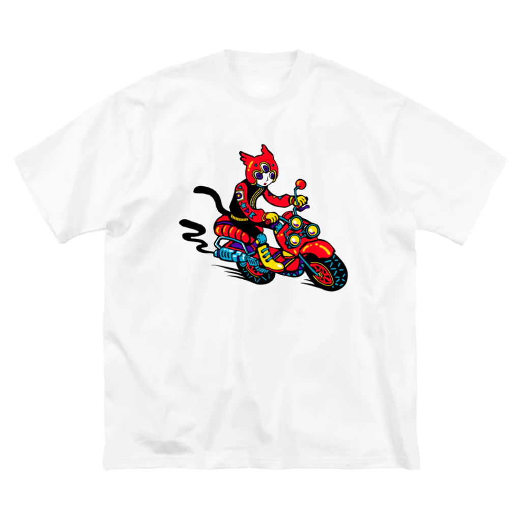 まがらくのジョイライダー ビッグシルエットTシャツ