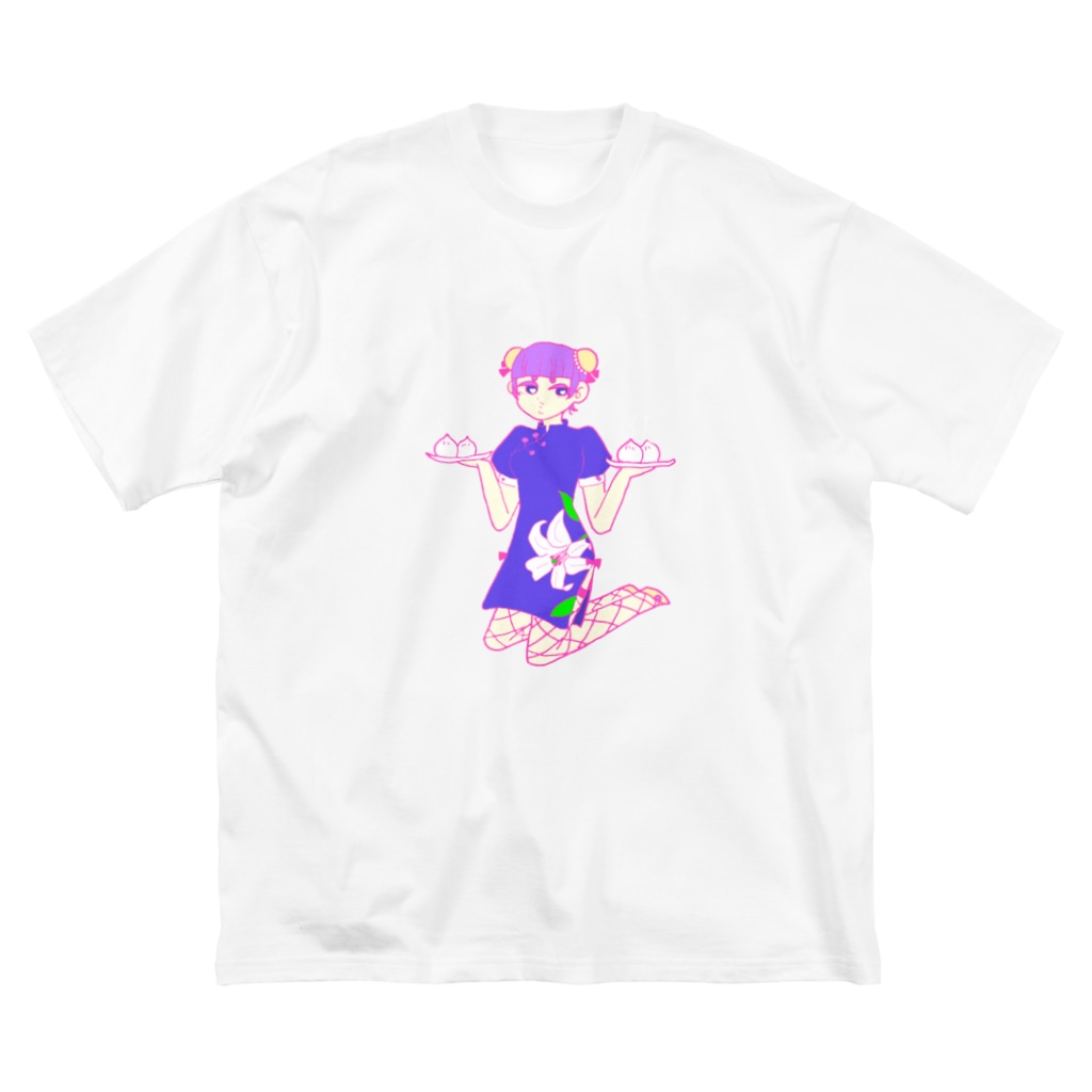 お白湯の脳内のチャイナガール Big T-Shirt