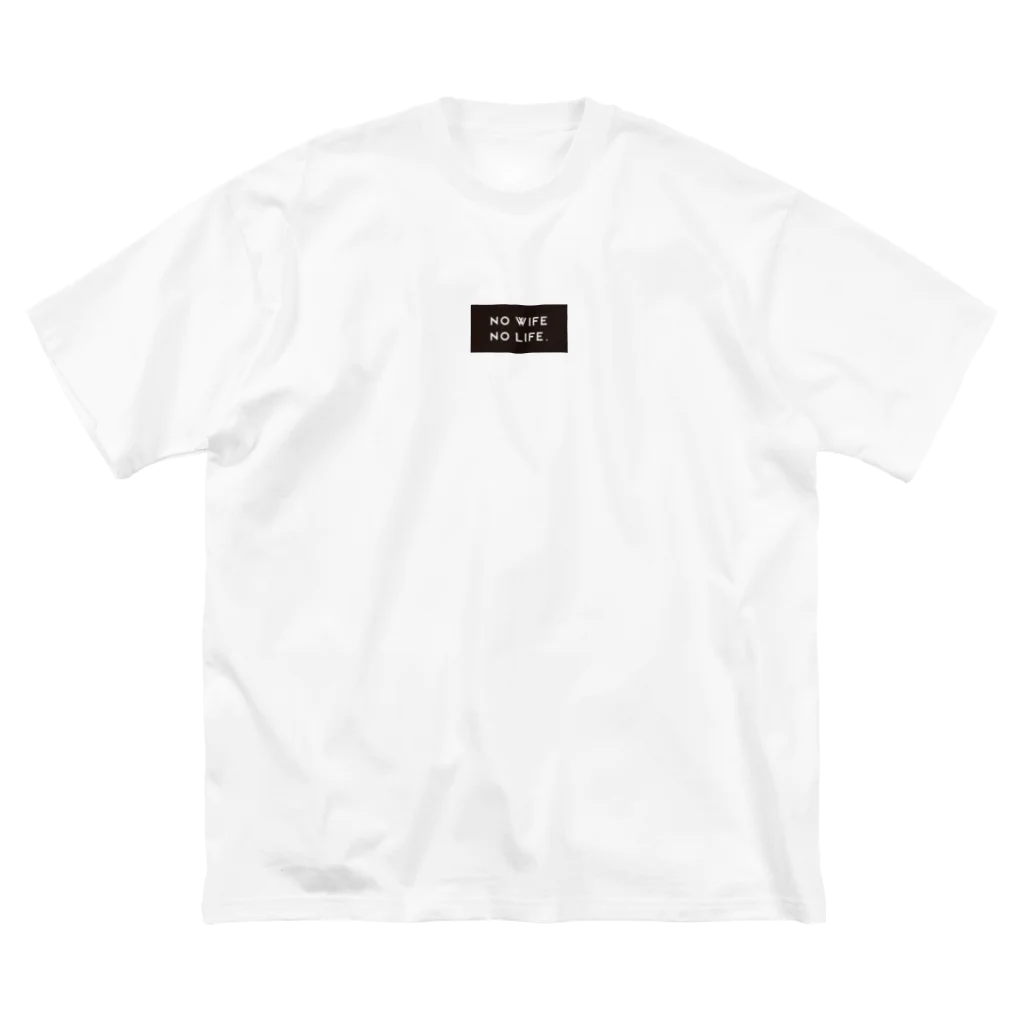 NO LIFE STOREのNO WIFE NO LIFE. Big T-Shirt