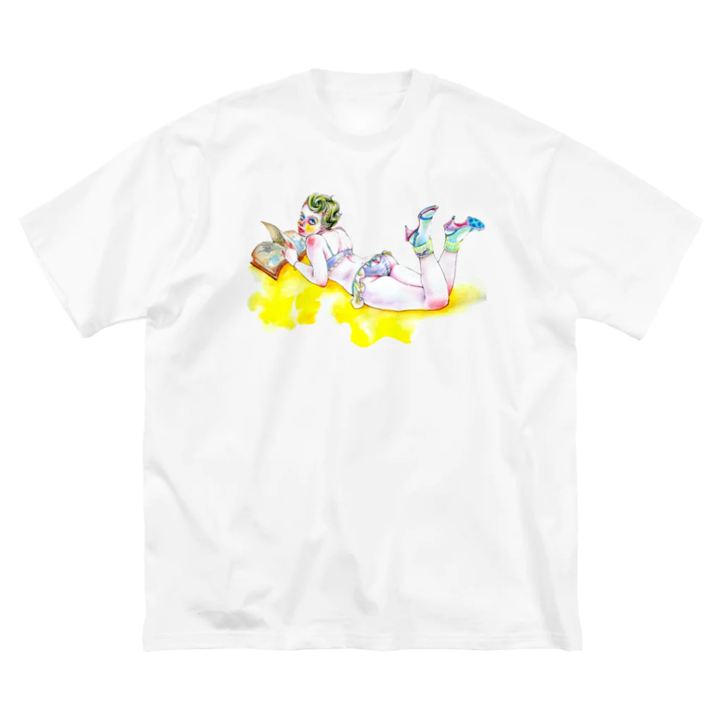 …Napping…の素顔のふりむき Big T-Shirt