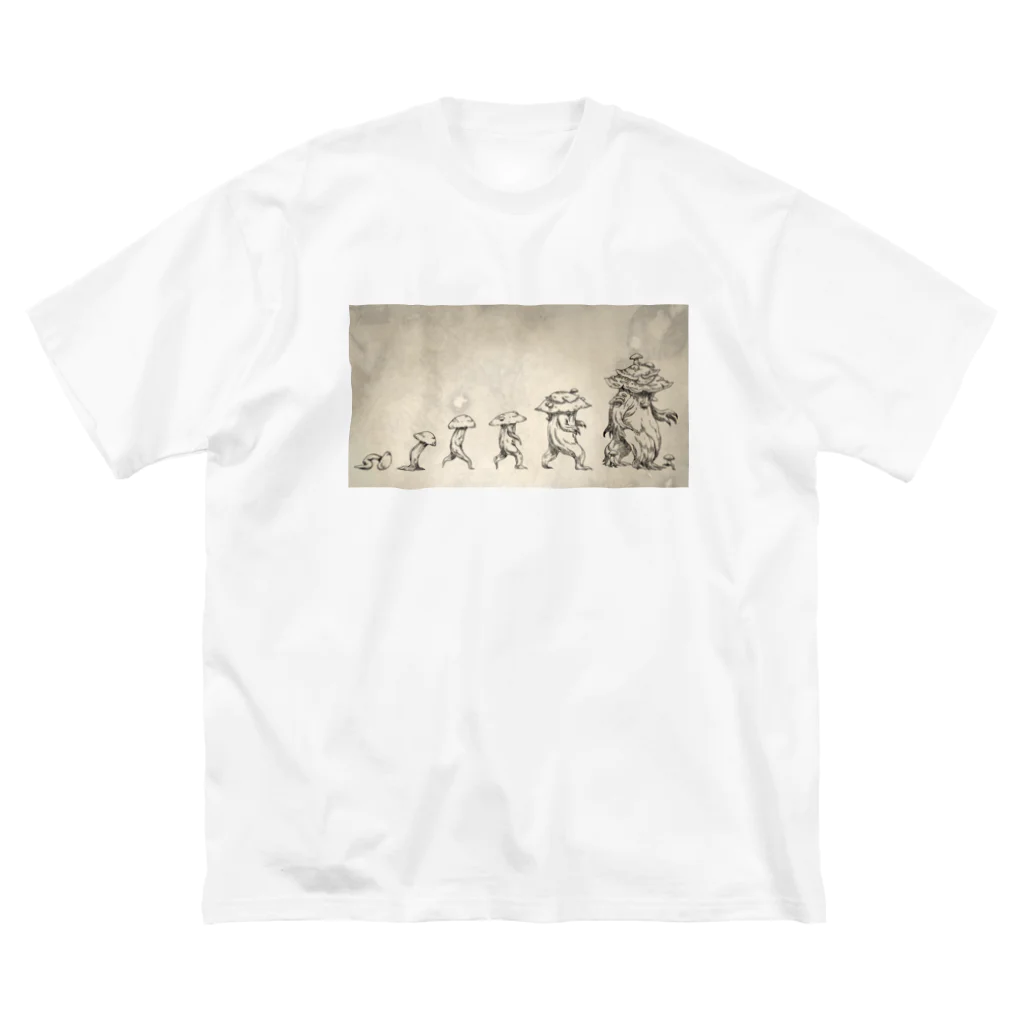 Nomutaのマタンゴ進化図B Big T-Shirt