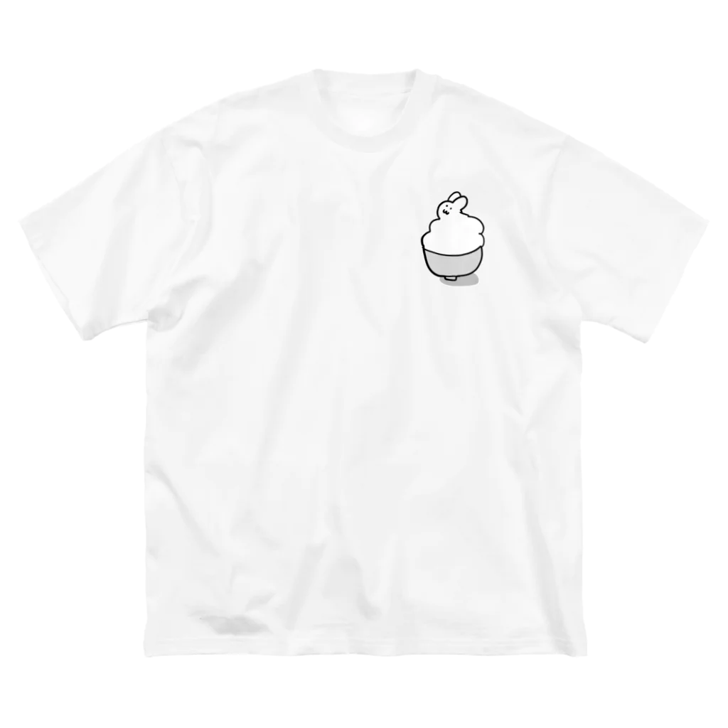 けちゃっぷごはんのお店のうさぎごはん Big T-Shirt