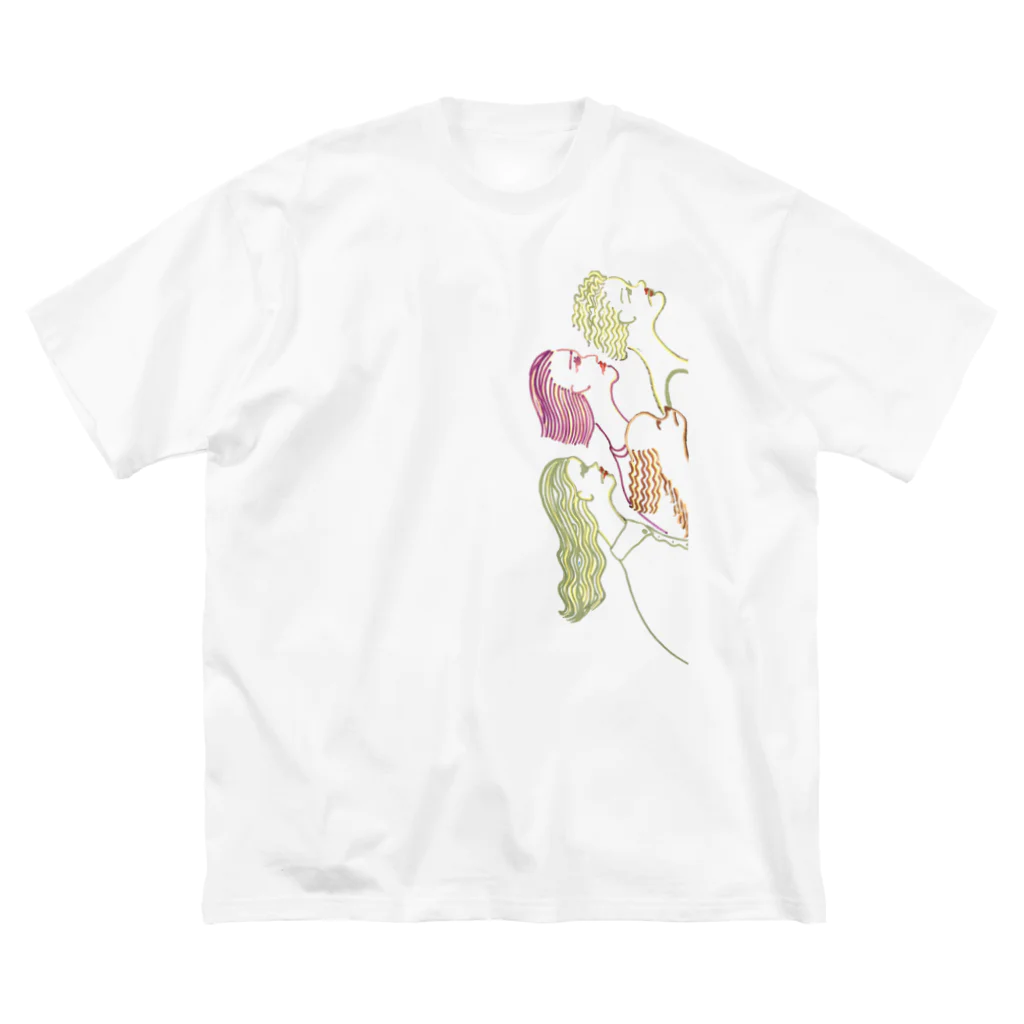 yoonのタイフーニモマケズ ビッグシルエットTシャツ