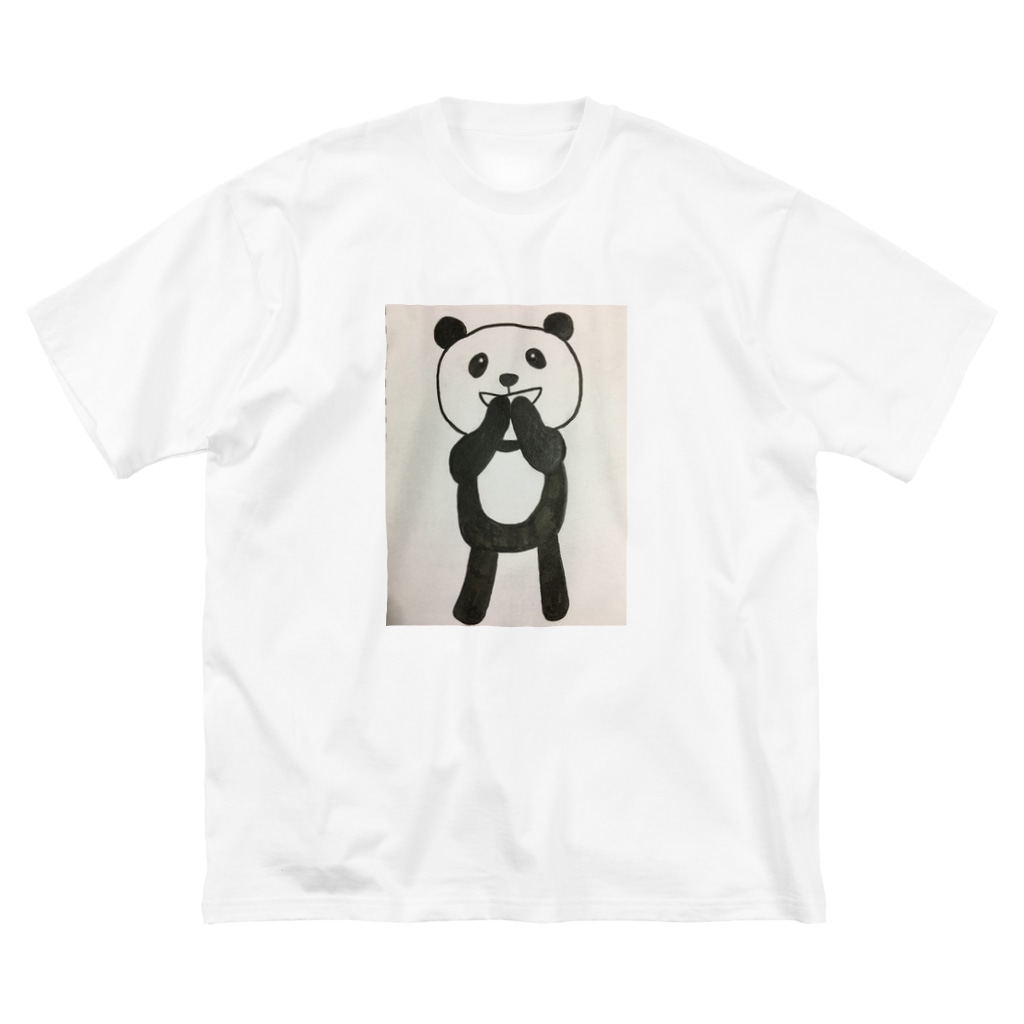 パンダちゃんマーケットのうふふなパンダ Big T-Shirt