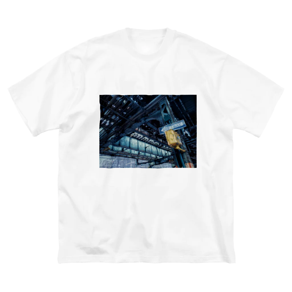 Fixingus の New York photograph #1 ビッグシルエットTシャツ